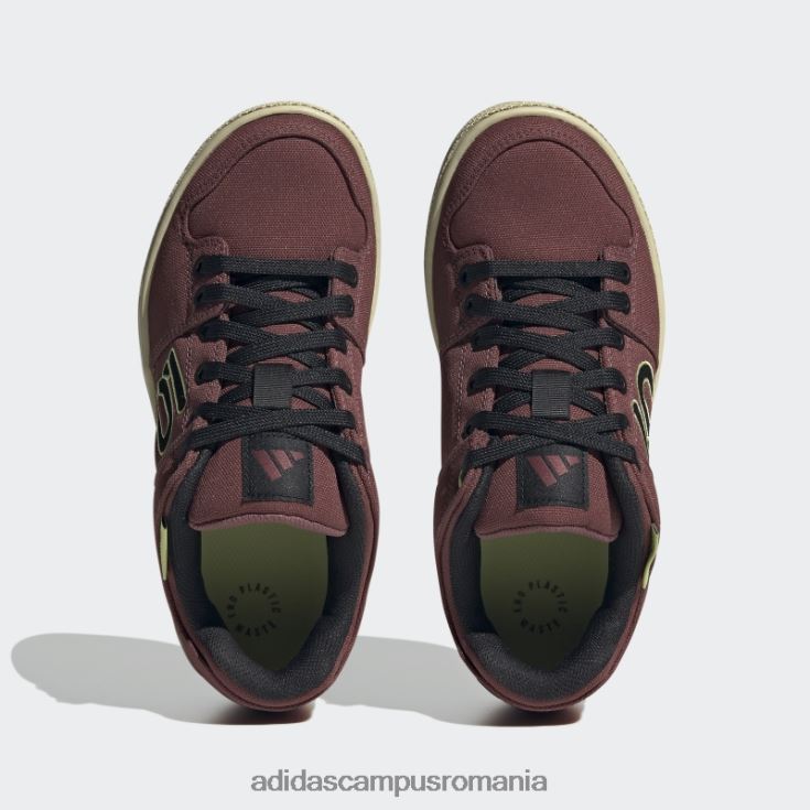 adidas campus romania burgundy five ten pantofi de pânză pentru mountain bike freerider femei visiniu/negru/lime J266N216127