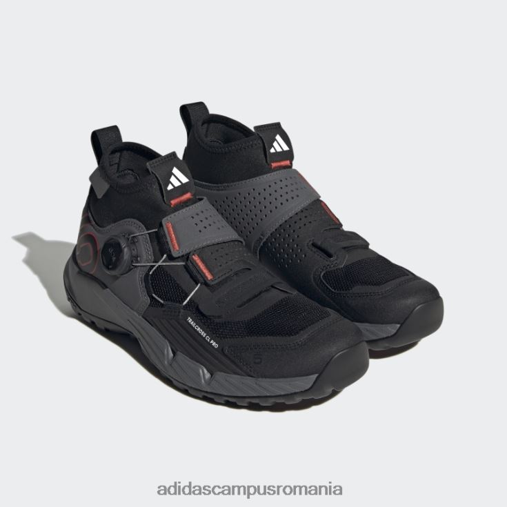 adidas campus romania five ten trailcross pro pantofi pentru bicicletă montan cu clipă gri fashion femei gri/negru/rosu J266N28572