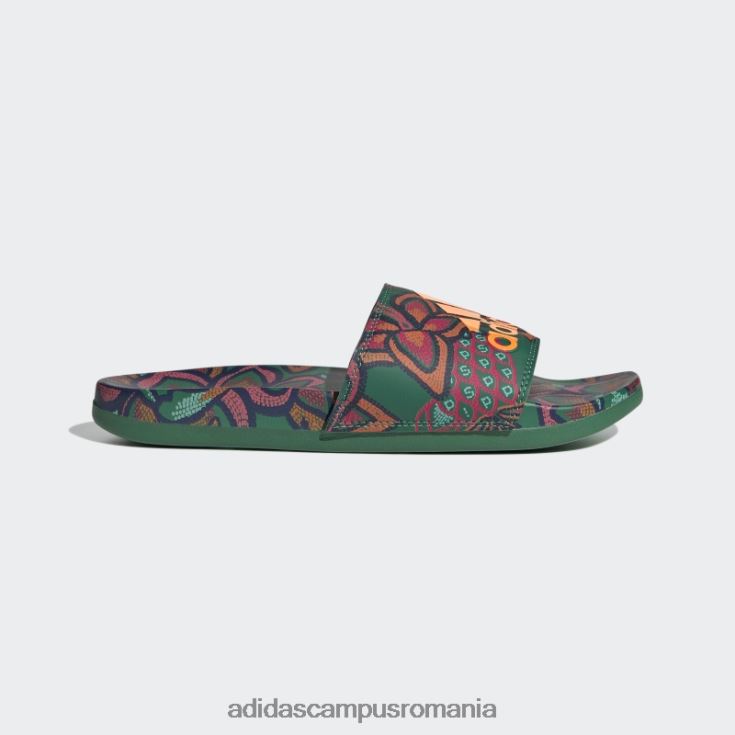 adidas campus romania sandale adilette confort verde indraznet adidas femei verde îndrăzneț/portocaliu/bace J266N222404