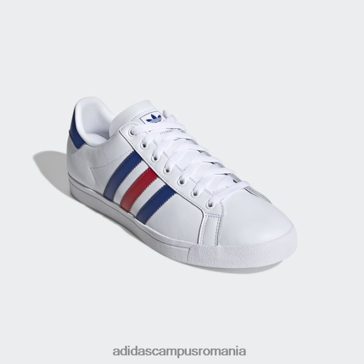 adidas campus romania Coast Star pantofi albi adidas femei alb / regal / stacojiu J266N216338
