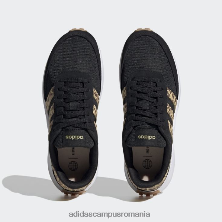 adidas campus romania Run 70s pantofi negri femei negru/bej/portocaliu acid J266N216346