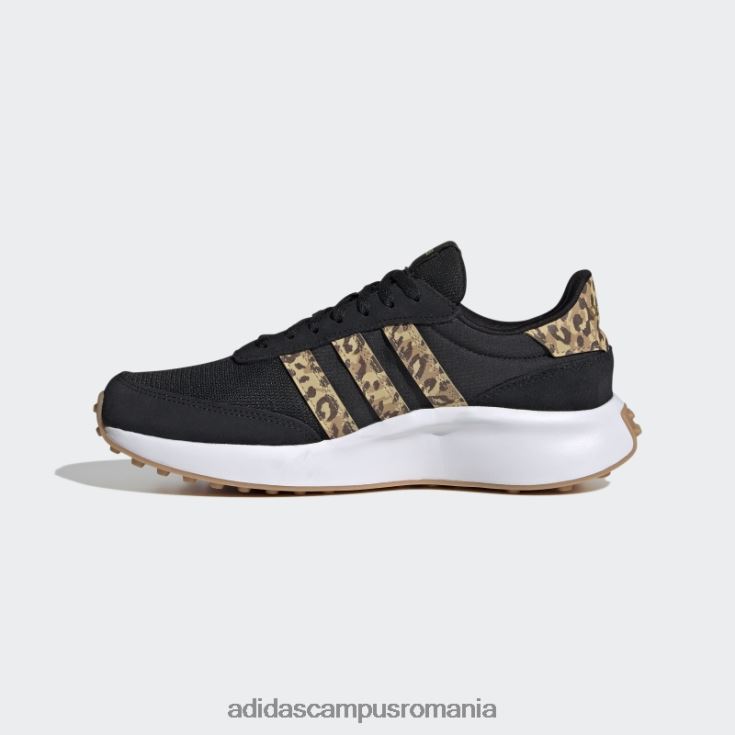 adidas campus romania Run 70s pantofi negri femei negru/bej/portocaliu acid J266N216346