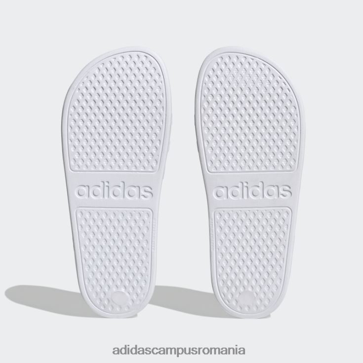 adidas campus romania adilette aqua blue met diapozitive femei alb/albastru met J266N216078