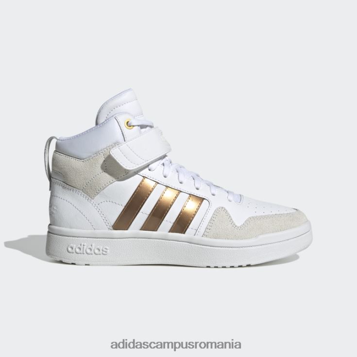 adidas campus romania alb postmove mid cloudfoam pantofi clasici de baschet super lifestyle adidas femei aur alb/mat J266N215975