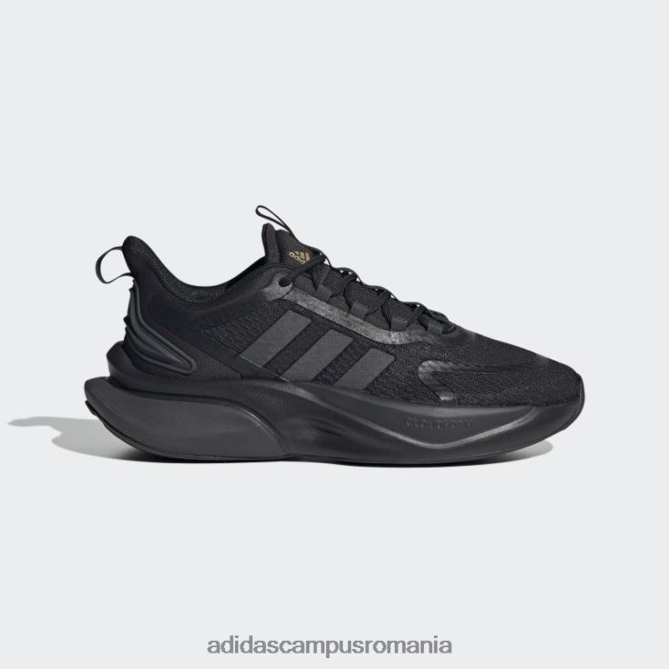 adidas campus romania alphabounce+ sustainable bounce pantofi negri femei negru/carbon/auriu metalic J266N28336