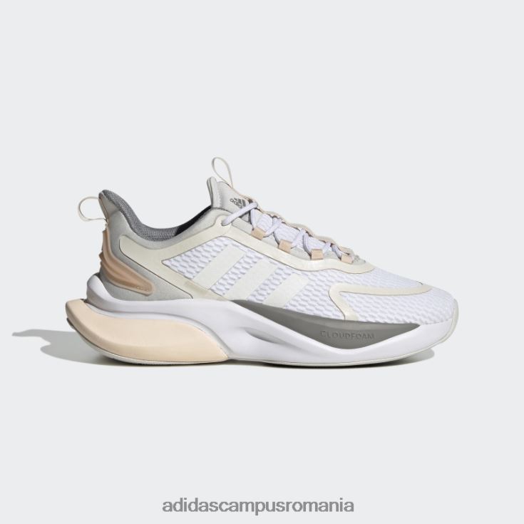 adidas campus romania alphabounce+ sustainable bounce pantofi zero metalic femei alb/zero metalic/gri J266N28356