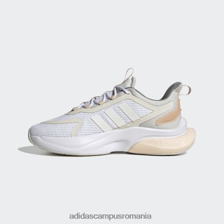 adidas campus romania alphabounce+ sustainable bounce pantofi zero metalic femei alb/zero metalic/gri J266N28356