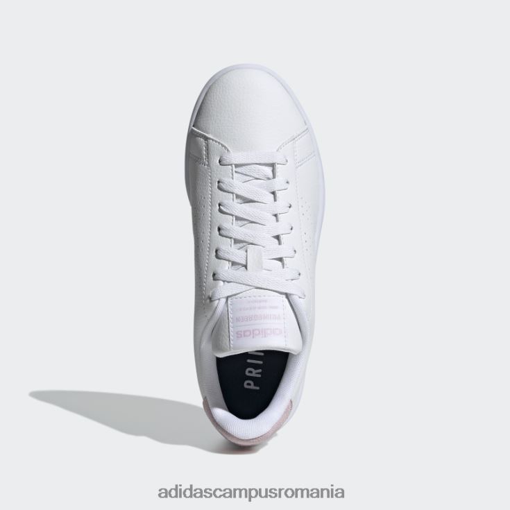 adidas campus romania avantaj pantofi aero roz femei alb/roz aero J266N28611