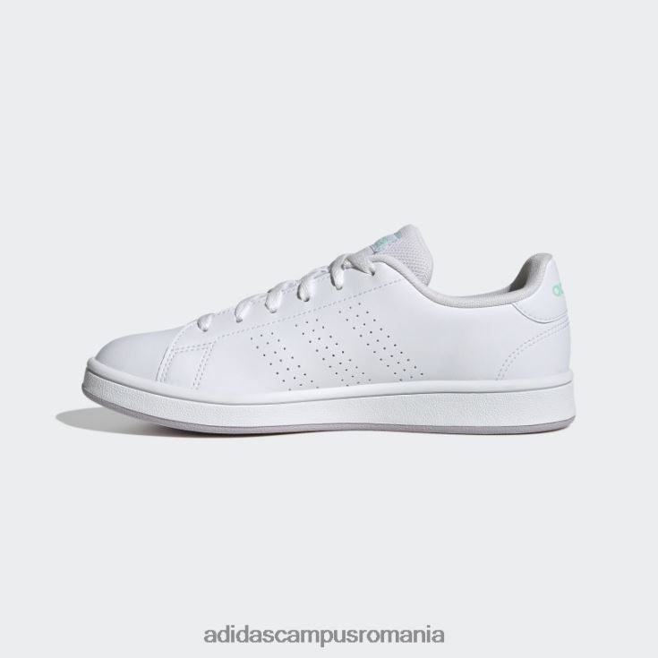 adidas campus romania avantaj pantofi lifestyle court mint femei alb/mentă J266N216093