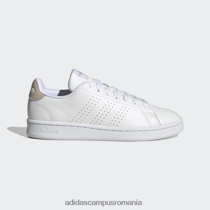 adidas campus romania avantaj pantofi taupe femei alb/taupe J266N28457