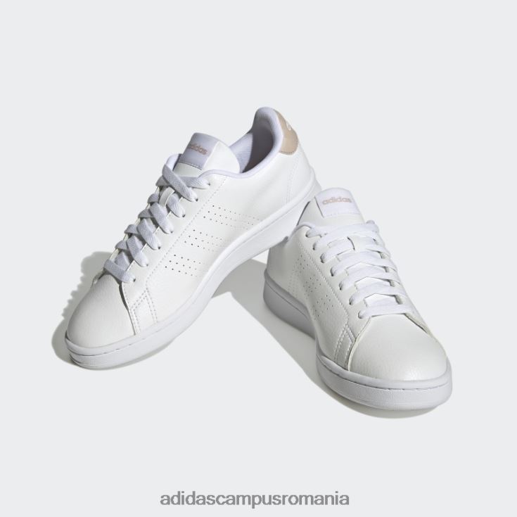 adidas campus romania avantaj pantofi taupe femei alb/taupe J266N28457
