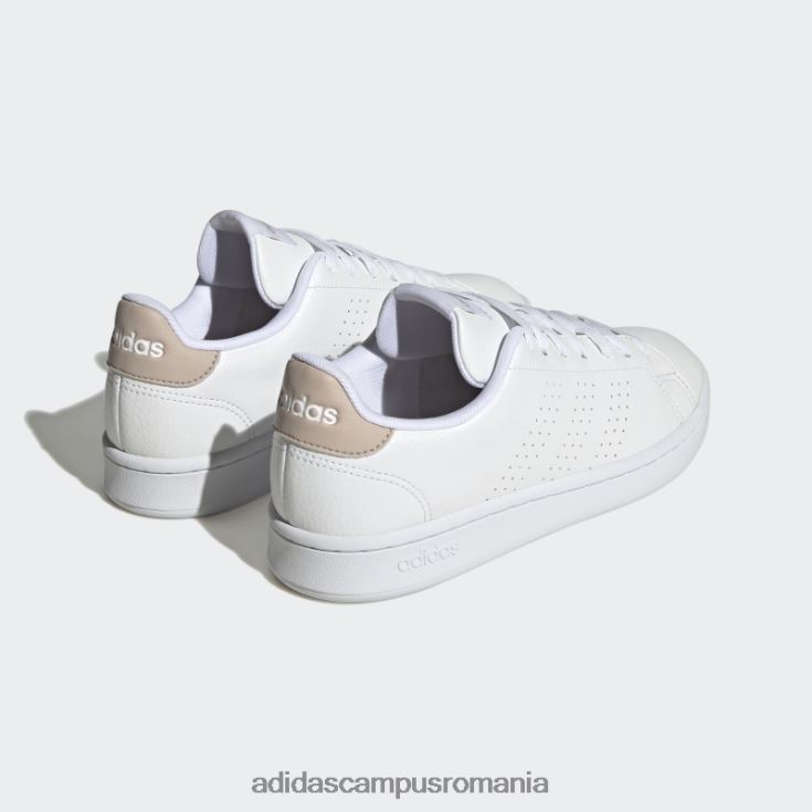 adidas campus romania avantaj pantofi taupe femei alb/taupe J266N28457