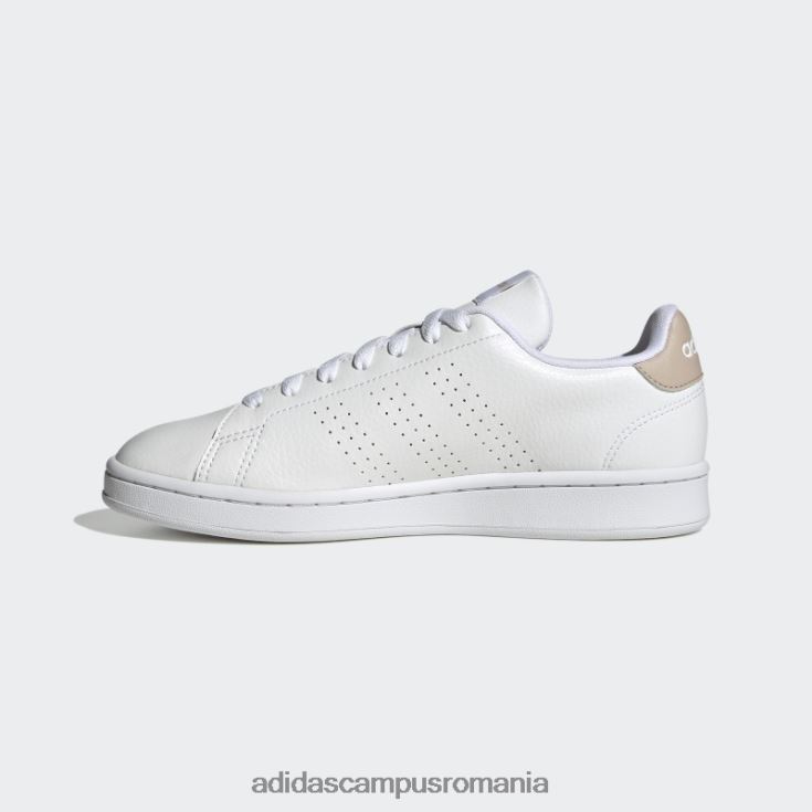 adidas campus romania avantaj pantofi taupe femei alb/taupe J266N28457