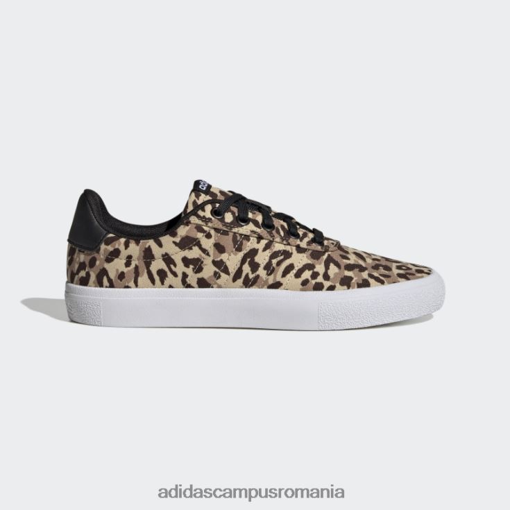 adidas campus romania bej farm rio x vulc raid3r lifestyle skateboarding logo branding pantofi femei bej/carton/maro închis J266N28770