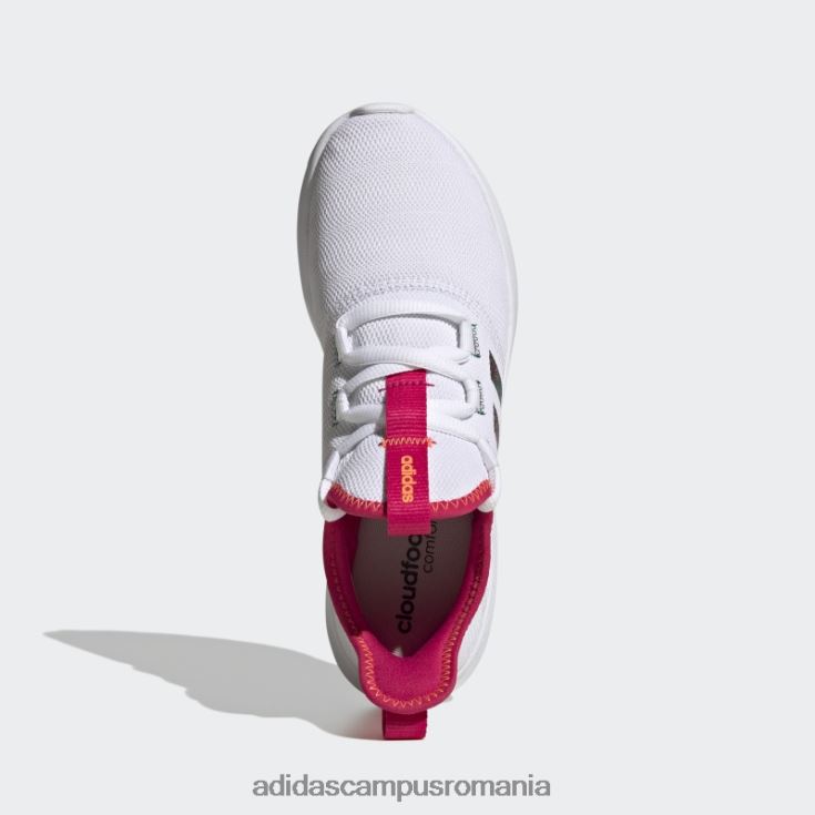 adidas campus romania berry cloudfoam pure 2.0 pantofi moda femei alb/verde îndrăzneț/boacă J266N28767