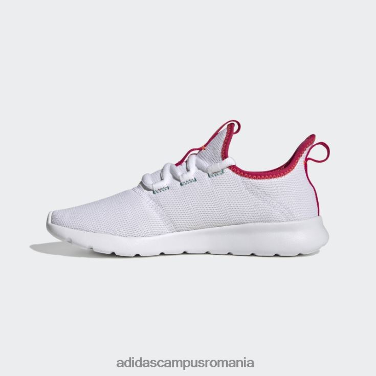 adidas campus romania berry cloudfoam pure 2.0 pantofi moda femei alb/verde îndrăzneț/boacă J266N28767