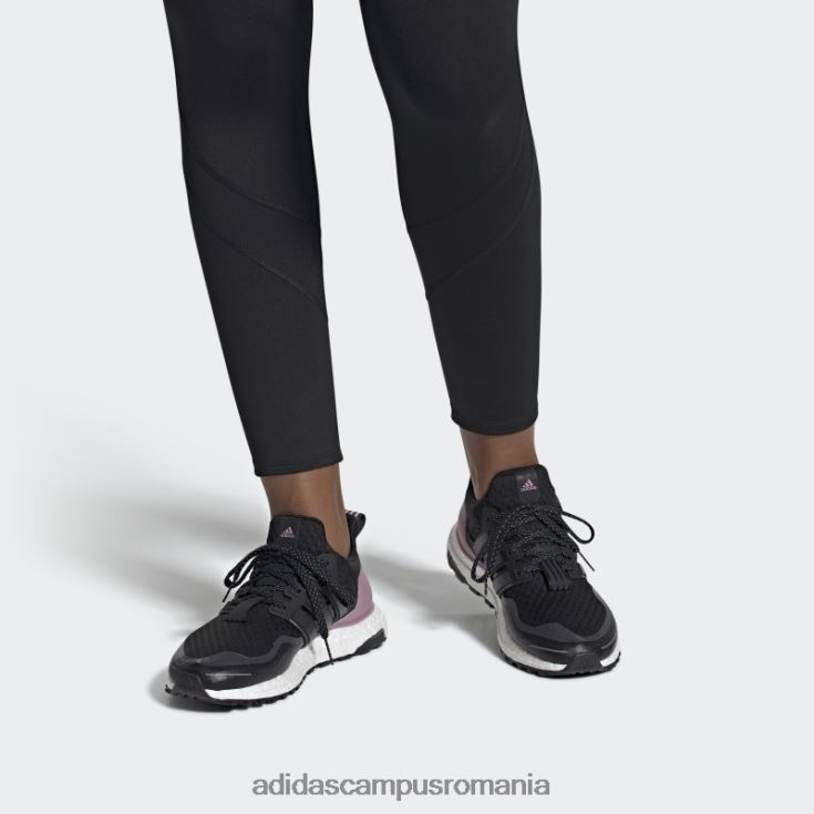 adidas campus romania black ultraboost cold.rdy pantofi ADN femei negru/roz deplasat J266N216217