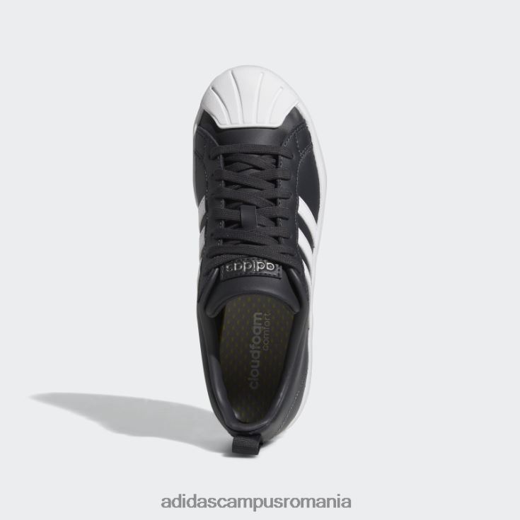 adidas campus romania carbon streetcheck cloudfoam court pantofi adidas femei carbon/alb/fier metalic J266N28607