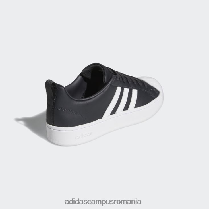 adidas campus romania carbon streetcheck cloudfoam court pantofi adidas femei carbon/alb/fier metalic J266N28607