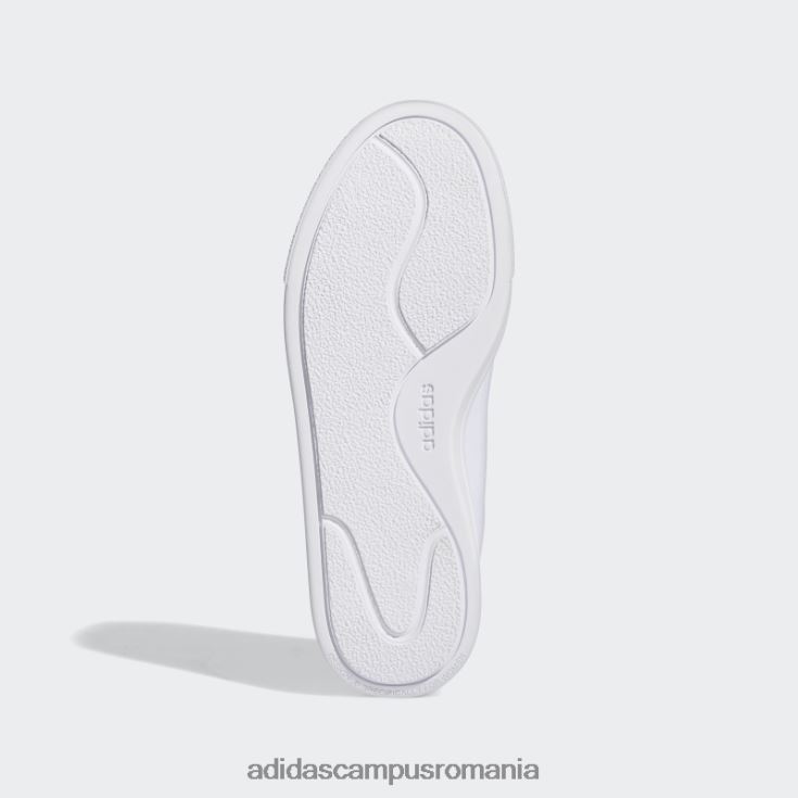 adidas campus romania curte platforma cln pantofi albi femei alb/auriu metalic/negru J266N215949