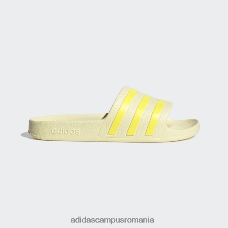adidas campus romania diapozitive adilette aqua galbene femei galben J266N216177