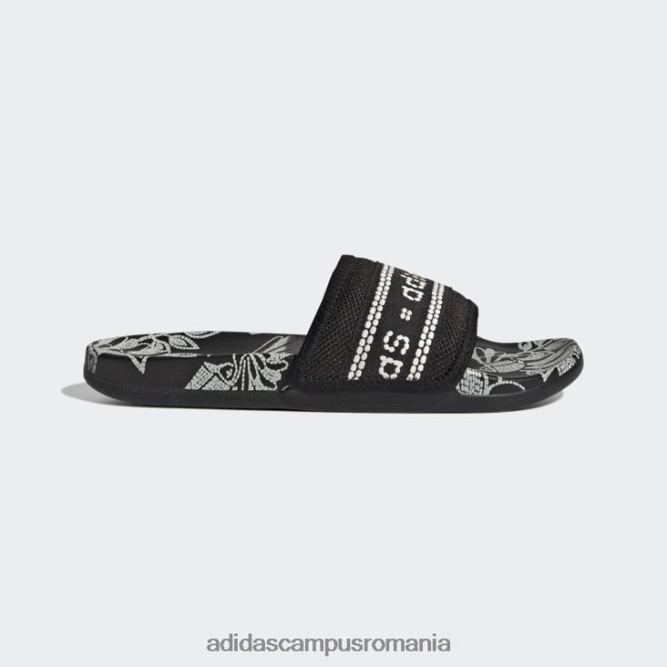 adidas campus romania diapozitive adilette comfort alb femei alb negru J266N216179