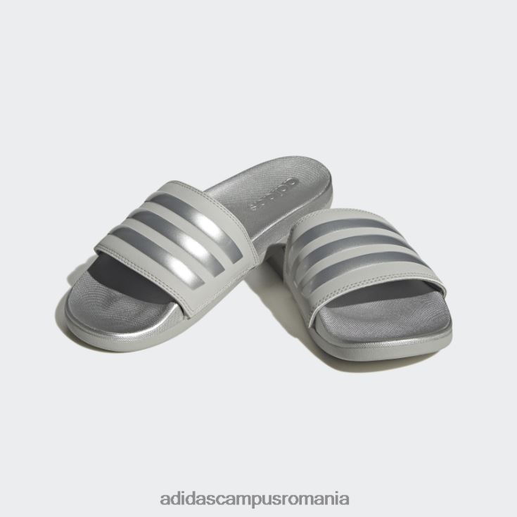 adidas campus romania diapozitive confort adilette argintii femei gri/argintiu J266N215928