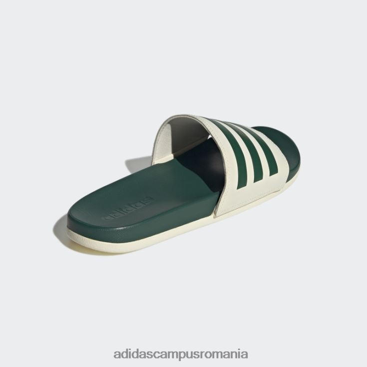 adidas campus romania diapozitive confort adilette metalizate aurii femei alb/verde/auriu metalic J266N216277