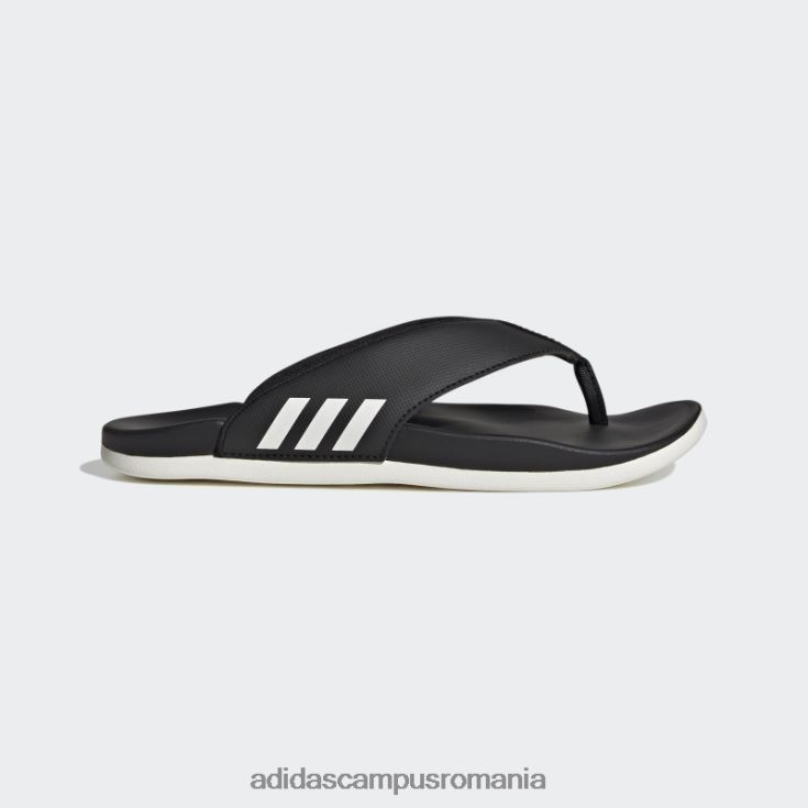 adidas campus romania flip-flops adilette comfort negru femei alb negru J266N28605