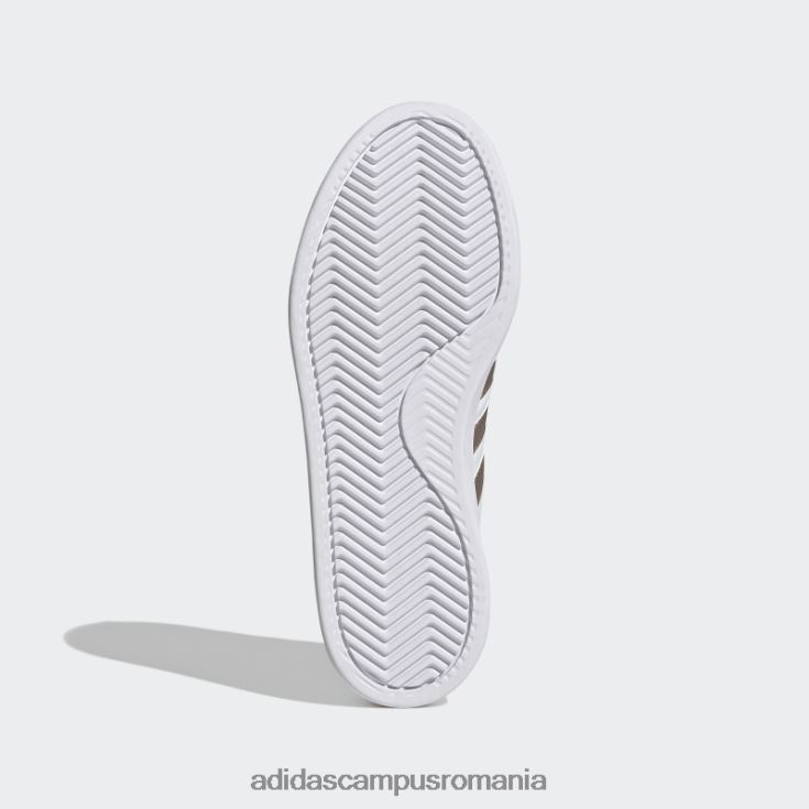 adidas campus romania grand court cloudfoam lifestyle court comfort pantofi platina metalica femei alb/platină metalic J266N28601