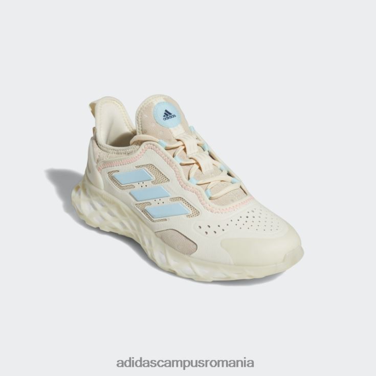 adidas campus romania hot ecru tint web boost alergare sport îmbrăcăminte stil de viață pantofi femei nuanță alb/zero metalic/ecru J266N28695