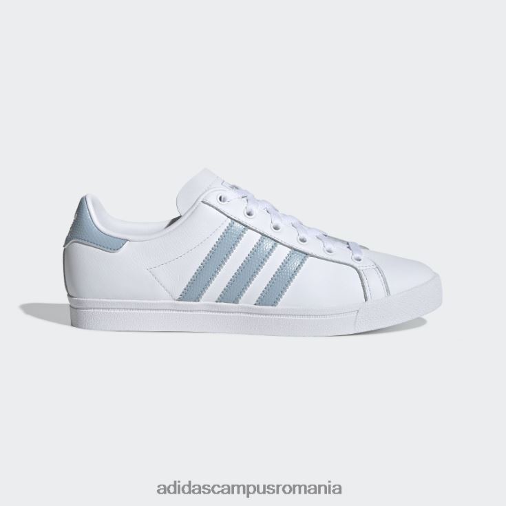 adidas campus romania pantofi adidas star coast alb femei alb/gri cenușă J266N216191