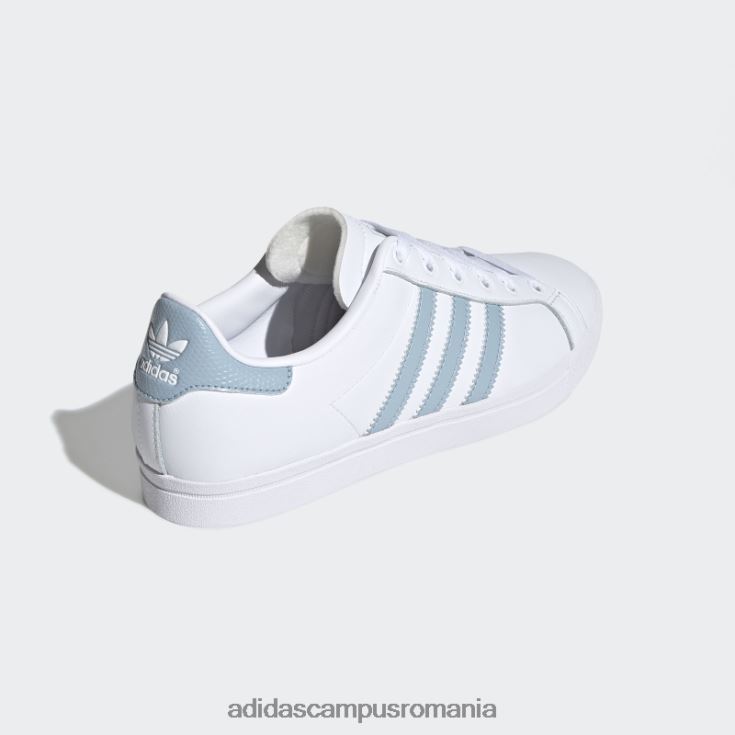 adidas campus romania pantofi adidas star coast alb femei alb/gri cenușă J266N216191