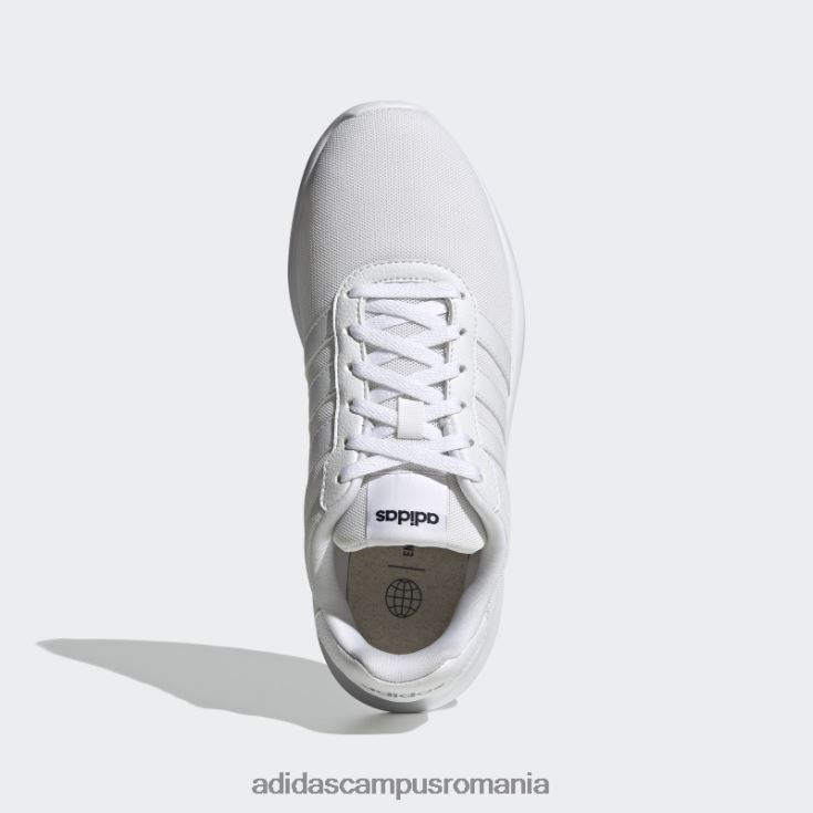 adidas campus romania pantofi albi lite racer 3.0 femei alb/gri J266N215881
