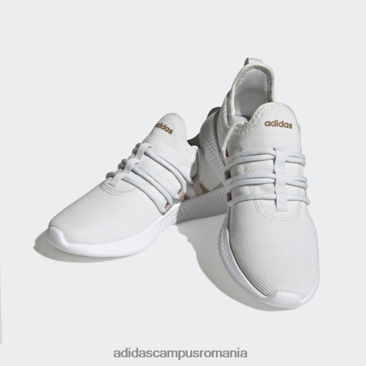 adidas campus romania pantofi albi puremotion adapt 2.0 femei alb negru J266N28435