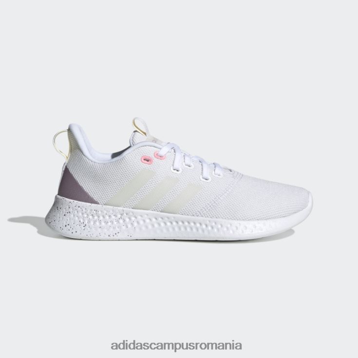adidas campus romania pantofi albi puremotion femei alb/violet mat met J266N28777