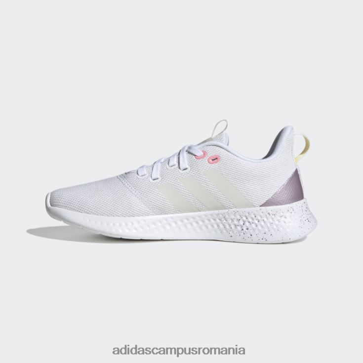 adidas campus romania pantofi albi puremotion femei alb/violet mat met J266N28777