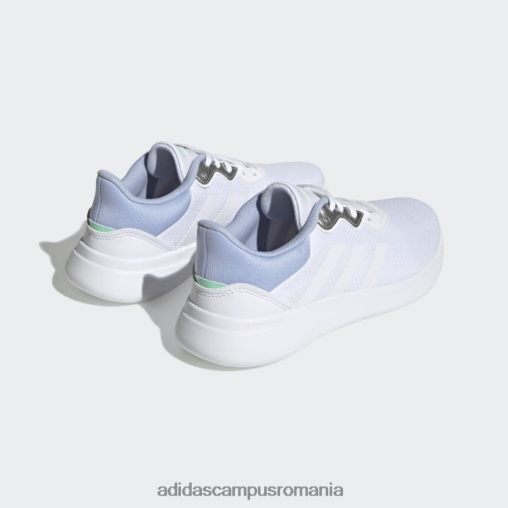 adidas campus romania pantofi albi qt racer 3.0 femei zori alb/albastru J266N28488