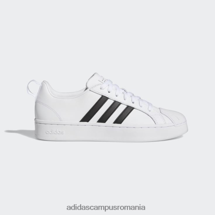 adidas campus romania pantofi albi streetcheck cloudfoam court femei alb/negru/argintiu J266N28597