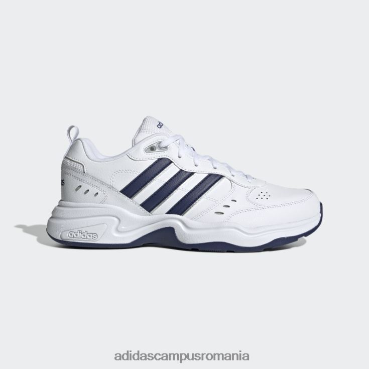 adidas campus romania pantofi albi strutter femei alb/albastru închis/argintiu J266N215917