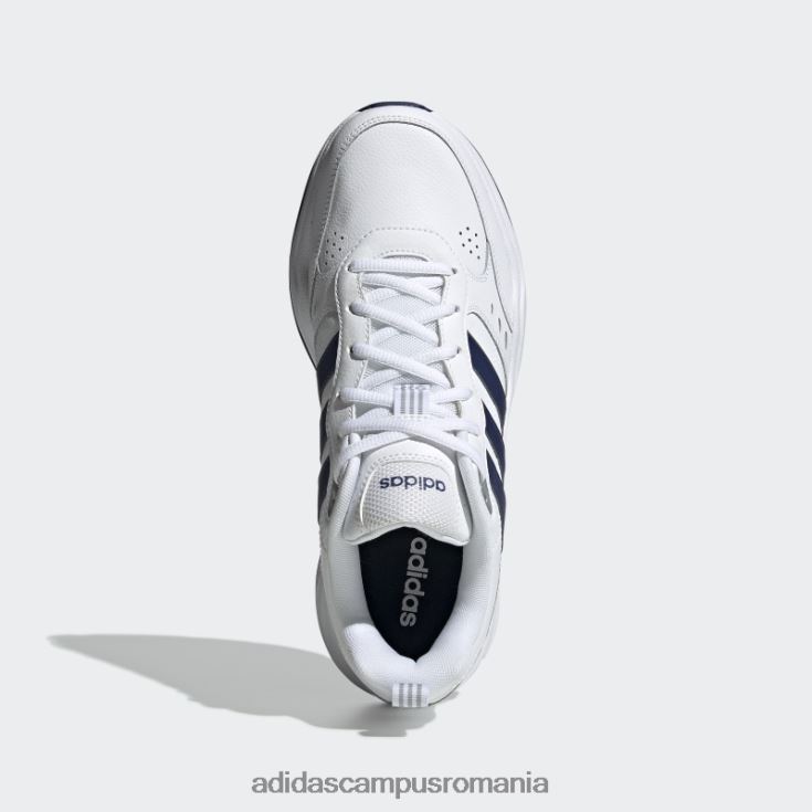 adidas campus romania pantofi albi strutter femei alb/albastru închis/argintiu J266N215917
