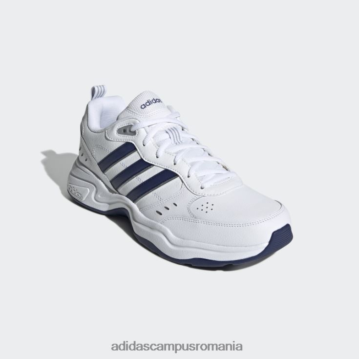 adidas campus romania pantofi albi strutter femei alb/albastru închis/argintiu J266N215917
