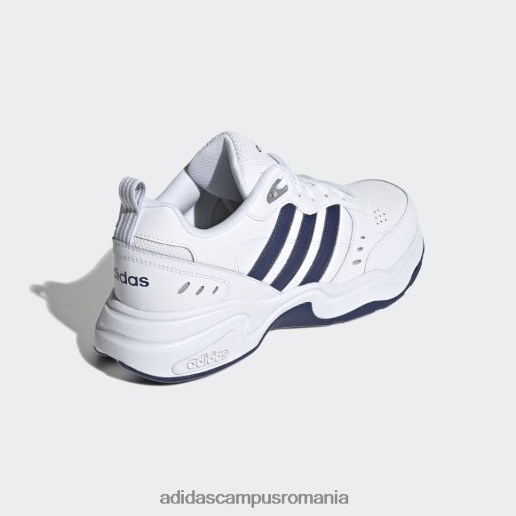 adidas campus romania pantofi albi strutter femei alb/albastru închis/argintiu J266N215917