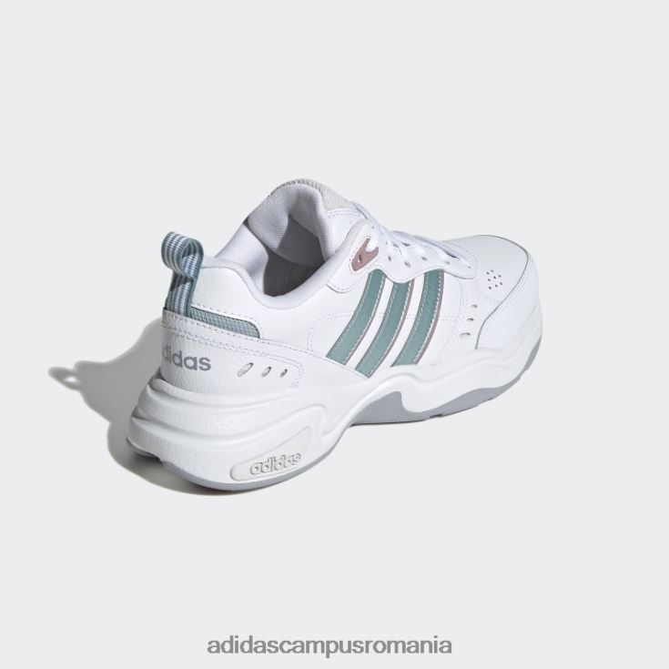 adidas campus romania pantofi albi strutter femei alb/gri met/mov J266N216168
