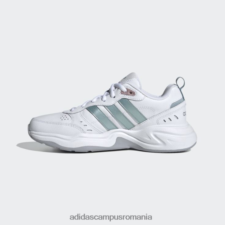 adidas campus romania pantofi albi strutter femei alb/gri met/mov J266N216168