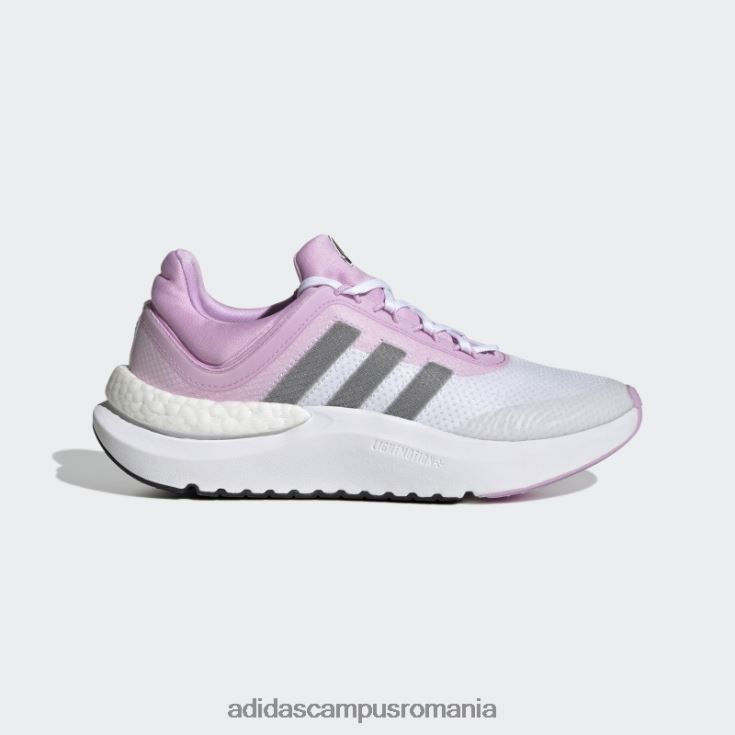 adidas campus romania pantofi albi znsara femei alb/negru/liliac J266N22063