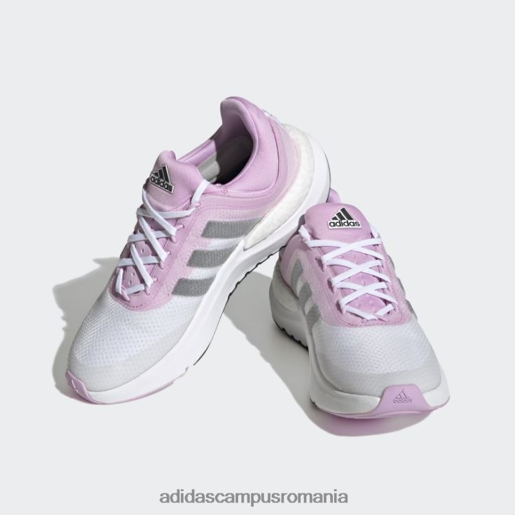 adidas campus romania pantofi albi znsara femei alb/negru/liliac J266N22063