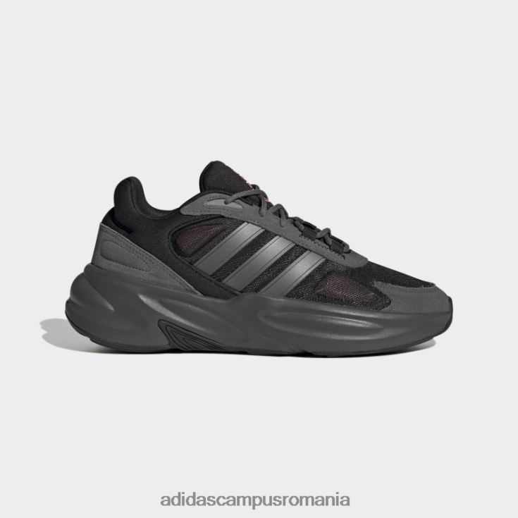 adidas campus romania pantofi alergare ozelle cloudfoam lifestyle negri adidas femei negru/fier metalic/roz fascicul J266N28646