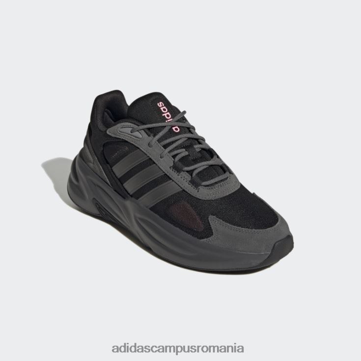 adidas campus romania pantofi alergare ozelle cloudfoam lifestyle negri adidas femei negru/fier metalic/roz fascicul J266N28646