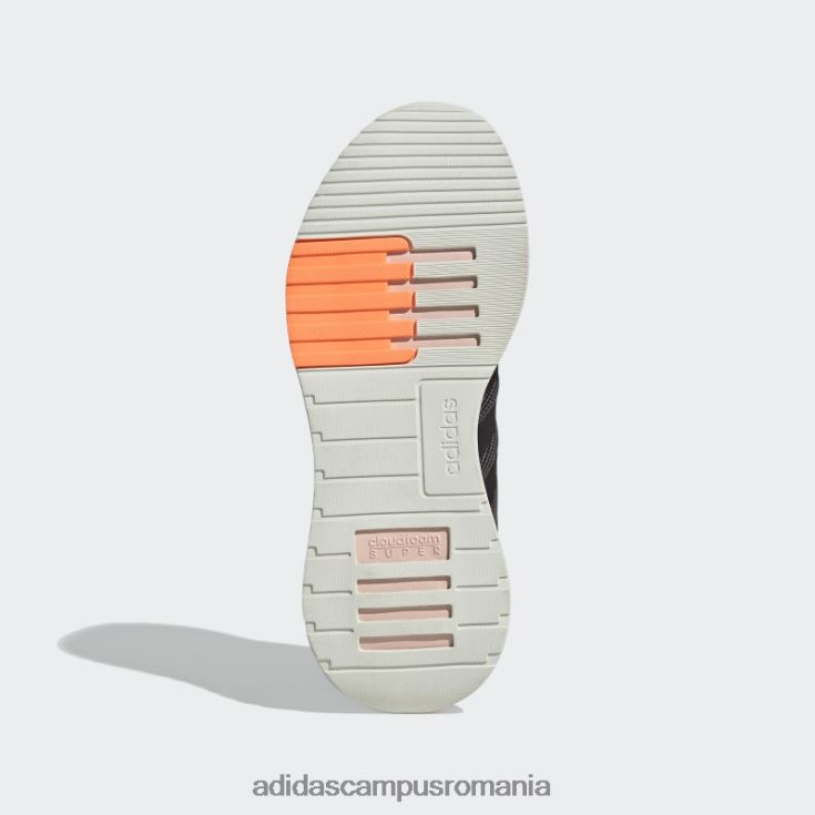 adidas campus romania pantofi carbon racer tr21 femei carbon/negru/roz vapori J266N28381